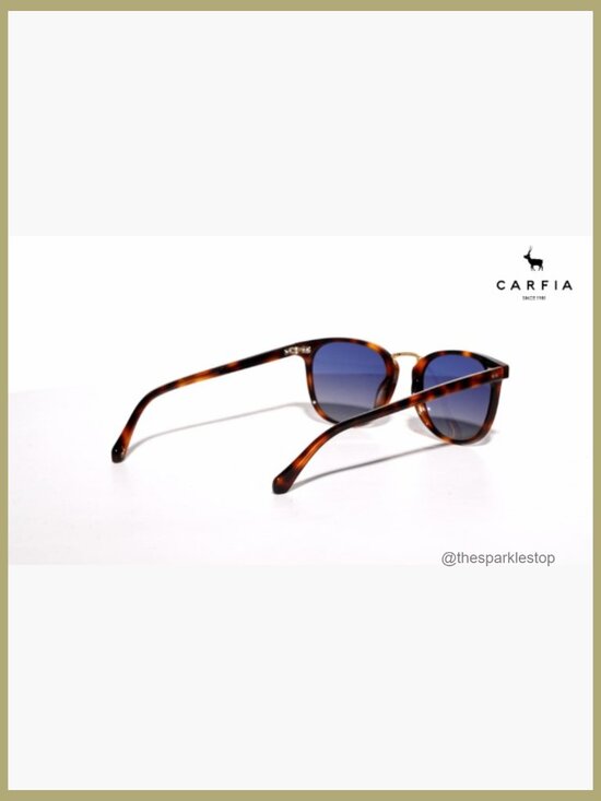 Round Acetate Polarized Sunglasses for Women Retro Metal Bridge Shades main image 7